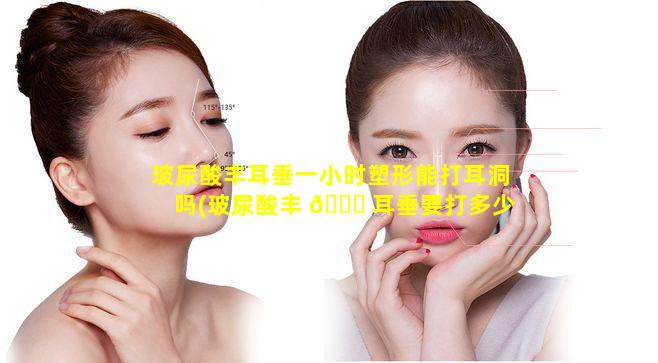 玻尿酸丰耳垂一小时塑形能打耳洞吗(玻尿酸丰 🐘 耳垂要打多少毫升一般)